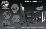 Flight and Racing Wheel Stand for Logitech/Thrustmaster