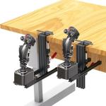 Flight Sim Desk Mount for Joystick and Throttle