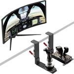 Universal Desk Mount for Flight Sim Hotas Controllers