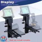 XRhinorth 2PCS Desk Mount for Flight Sims