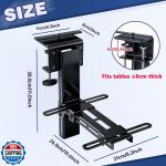 XRhinorth 2PCS Desk Mount for Flight Sims