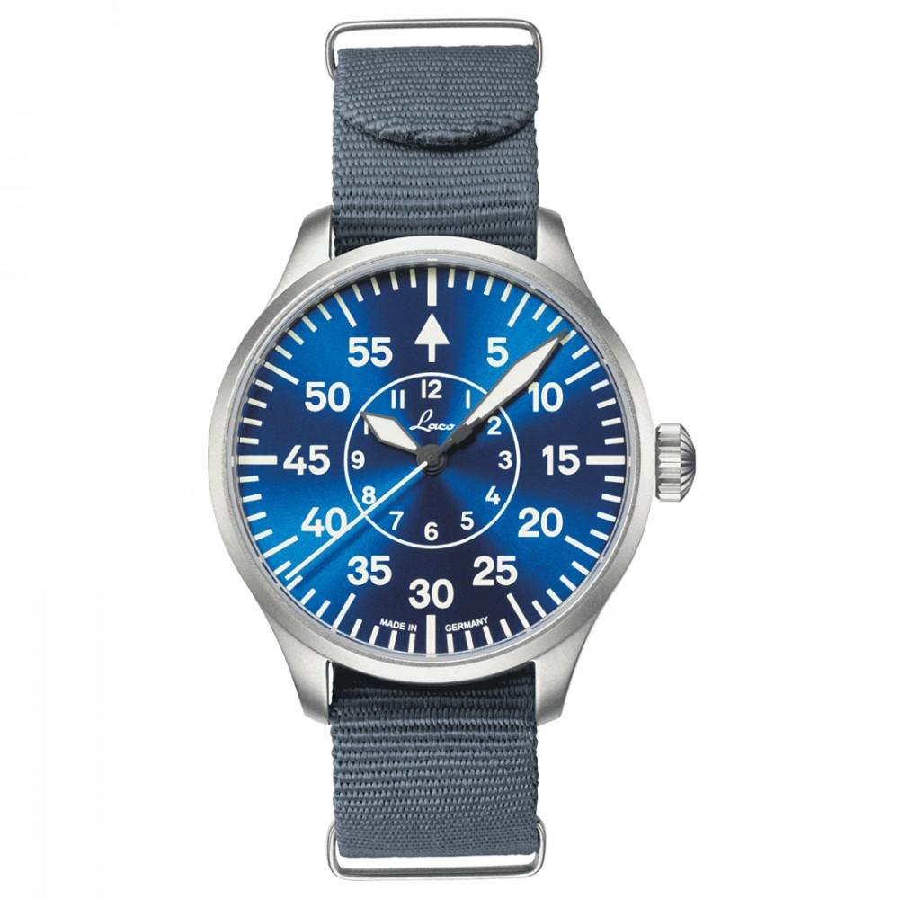 Laco Aachen Automatic Watch with Blue Dial