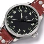 Laco Augsburg Automatic Black Dial Wristwatch 42mm