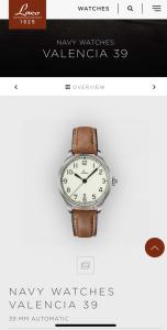 Laco Valencia 39 Automatic Pilot Watch