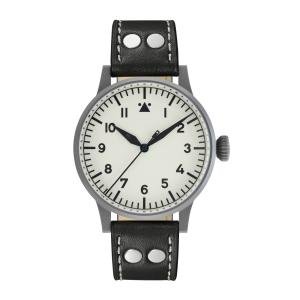 Laco Florenz 42mm Pilot Watch with Stainless Steel Dial