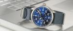 Laco Automatic Pilot Watch with Blue Dial