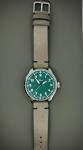 Laco Augsburg Grün 39mm Pilot Watch