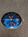 1972 Swank German Manual Watch with Blue Dial