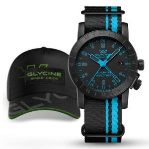 Glycine Airman GMT Men's Automatic Watch with Hat