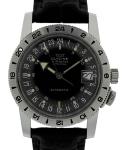 Glycine 36mm Airman Special GMT Stainless Steel Watch