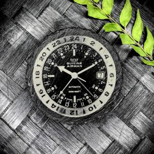 Glycine Airman 17 GMT Slate Coaster - Laser Engraved