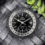 Glycine Airman 17 GMT Slate Coaster - Laser Engraved