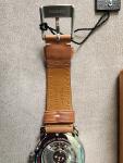 Glycine Airman 42mm Men's Brown Leather Watch