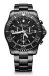Victorinox Swiss Army Maverick Black Steel Watch