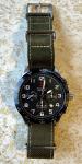 Victorinox Swiss Army AirBoss Mach VI Leather Watch