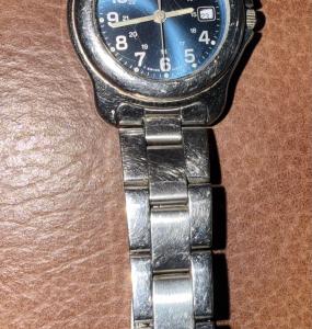 Swiss Army 1884 Women's Blue Dial Stainless Watch