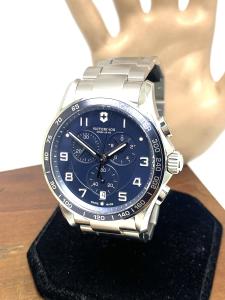 Victorinox Swiss Army Men's Blue Dial Chronograph Watch