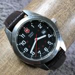 Victorinox Swiss Army Garrison Women's Leather Watch