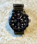 Victorinox Swiss Army AirBoss Mach VI Leather Watch