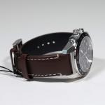 Victorinox Swiss Army Men's Black Leather Watch