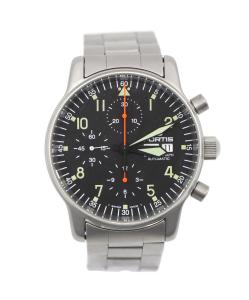 Fortis Flieger Chronograph Stainless Steel Watch