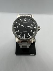 FORTIS FLIEGER Vintage Black Dial Automatic Watch