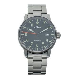 Fortis Flieger Date Automatic Men's Watch, Black Dial