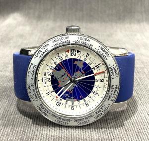 Fortis B-47 World Timer GMT Men's Watch