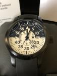 Fortis B-42 Flieger GMT Black Cockpit Watch