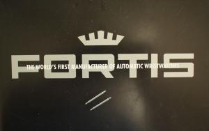 Fortis 20mm Stainless Steel Spring Bars Pair