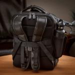 Lightspeed Duke Flight Bag - Stylish Leather Backpack for Pilots