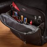 Lightspeed Duke Flight Bag - Stylish Leather Backpack for Pilots
