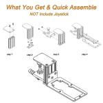 Desk Mount for Flight Sim Joystick – Metal Holder