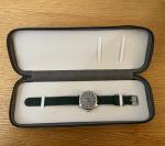 Laco Palermo 39 Black Orange Dial Watch