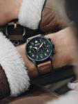 AVI-8 Hawker Hurricane Carey Black Leather Watch
