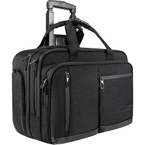 VANKEAN Waterproof 17.3 Inch Rolling Laptop Bag