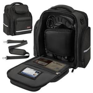 Pilot Flight Bag with Padded Headset Protection