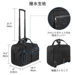 VANKEAN Waterproof 17.3 Inch Rolling Laptop Bag