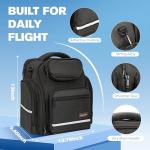 Pilot Flight Bag with Padded Headset Protection