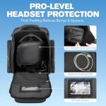 Pilot Flight Bag with Padded Headset Protection
