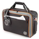 Flight Outfitters Lift XL Pilot Bag - Black/Orange