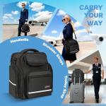 Pilot Flight Bag with Padded Headset Protection