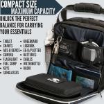 Pilot Flight Bag and Kneeboard Bundle for Pros