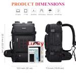 WITZMAN Airline Approved Convertible Backpack Bag