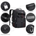 WITZMAN 45L Convertible Travel Backpack for Men