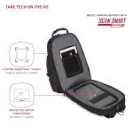 SwissGear 1900 TSA Laptop Backpack, Black/Gold