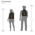 SwissGear 1900 TSA Laptop Backpack, Black/Gold