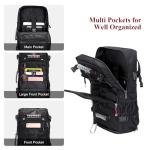 WITZMAN Convertible Travel Backpack and Duffle Bag