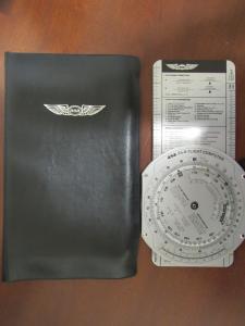 E6-B Flight Computer with Logbook and Supplies