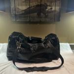 Sporty’s Pilot Shop Black Leather Flight Bag